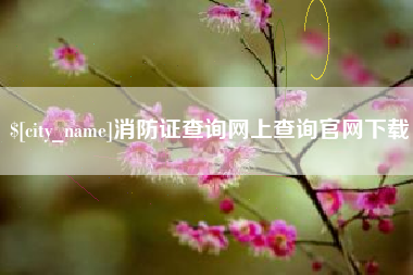 山西消防证查询网上查询官网下载