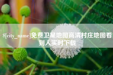 山西免费卫星地图高清村庄地图看到人实时下载