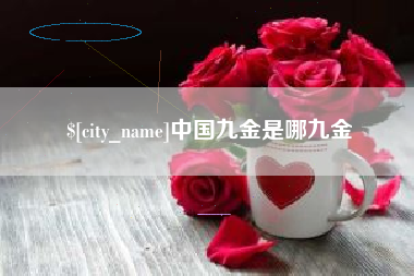 山西中国九金是哪九金