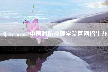 山西中国消防救援学院官网招生办