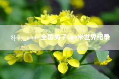 山西全国男子5000米世界纪录