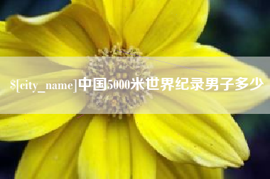山西中国5000米世界纪录男子多少