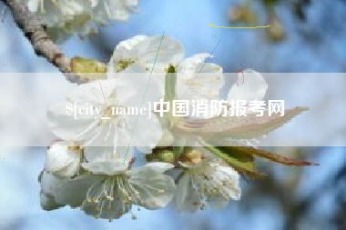 山西中国消防报考网