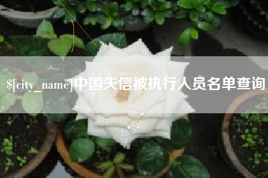 山西中国失信被执行人员名单查询
