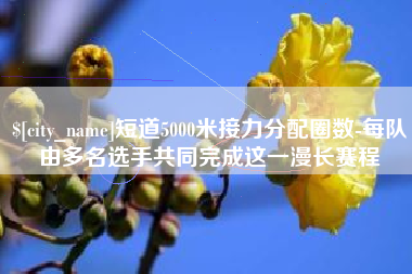 山西短道5000米接力分配圈数-每队由多名选手共同完成这一漫长赛程