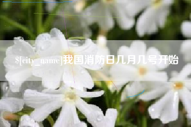 山西我国消防日几月几号开始