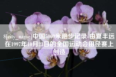 山西中国5000米跑步记录-由夏丰远在1997年10月23日的全国运动会田径赛上创造