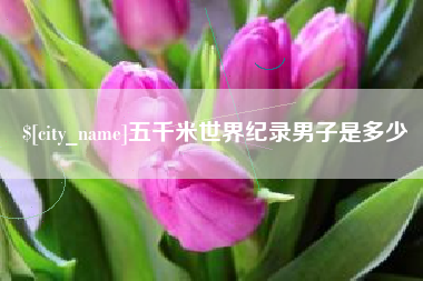 山西五千米世界纪录男子是多少