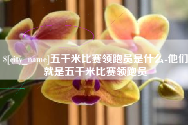 山西五千米比赛领跑员是什么-他们就是五千米比赛领跑员