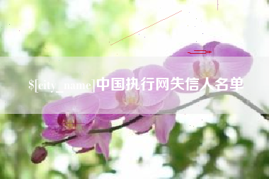 山西中国执行网失信人名单