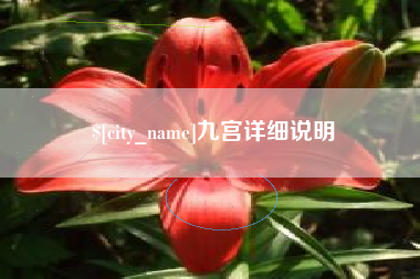 山西九宫详细说明