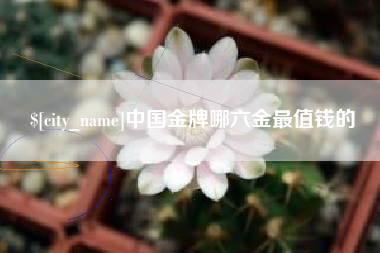山西中国金牌哪六金最值钱的