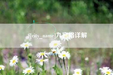 山西九宫格详解
