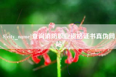 山西查询消防职业资格证书真伪网站
