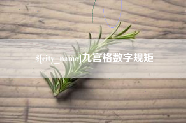 山西九宫格数字规矩