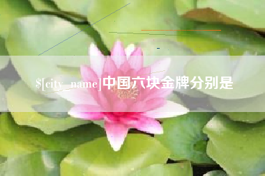 山西中国六块金牌分别是